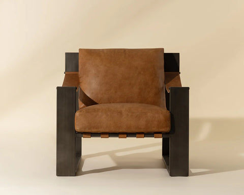 Berke Brown - Accent Chair Sunpan