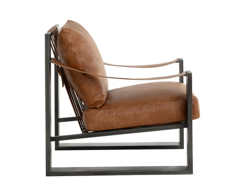 Berke Brown - Accent Chair Sunpan