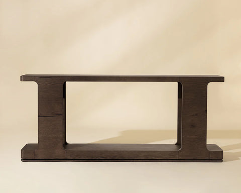 Hercules Aged Brown - Console Table Sunpan