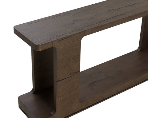 Hercules Aged Brown - Console Table Sunpan
