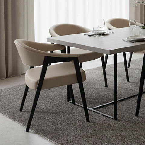 Bexley Mushroom- Dining Chair WW (Set Of Two)