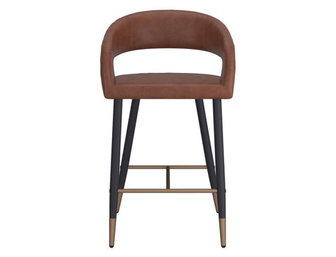 Crimson Saddle - Counter Chair WW (Set Of Two)