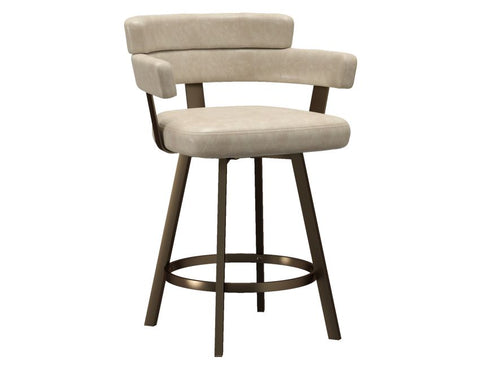 Oberon Ivory - Counter Chair WW (Set Of Two)