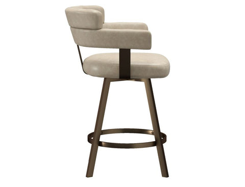 Oberon Ivory - Counter Chair WW (Set Of Two)