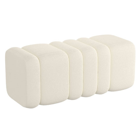 Rigel Large Ivory - Ottoman/Bench WW