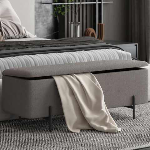 Erzo Grey - Ottoman/Bench WW