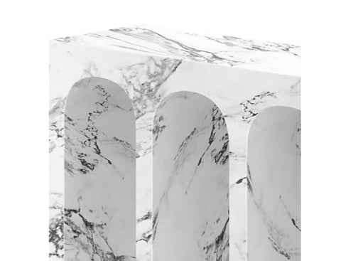 Atticus Bulgari White - Console Table WW