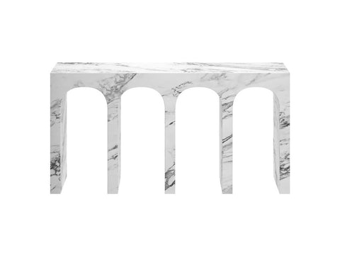 Atticus Bulgari White - Console Table WW