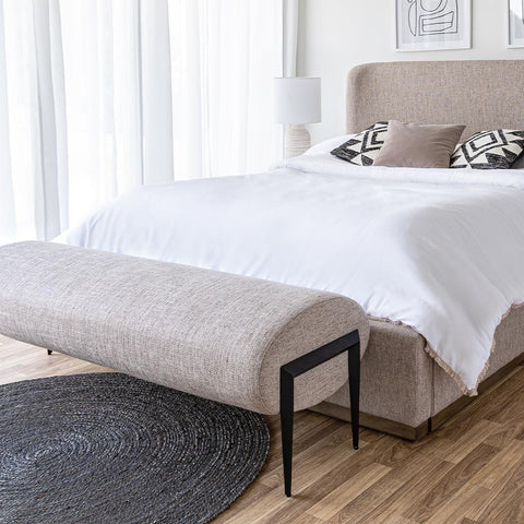 Faye Taupe - Queen Bed SIF