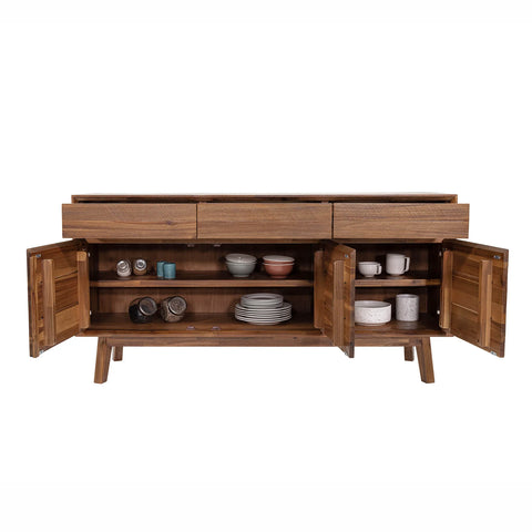 Gia Warm Pecan - Sideboard LH
