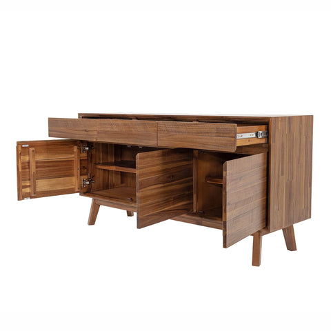 Gia Warm Pecan - Sideboard LH