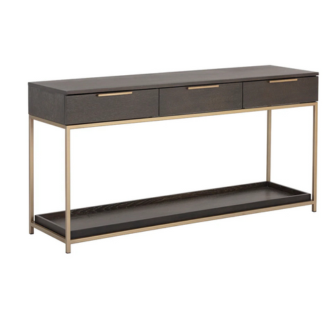 Rebel Charcoal - Console Table Sunpan