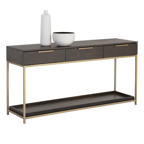Rebel Charcoal - Console Table Sunpan