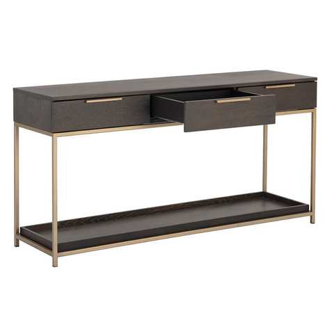 Rebel Charcoal - Console Table Sunpan