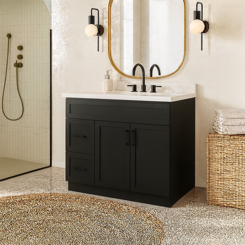 Crush 42" L Black - Vanity