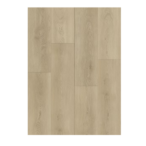 Quebec Oak Beige 6mm Vinyl Flooring -$3.38 Sq.Ft (Sold per box)