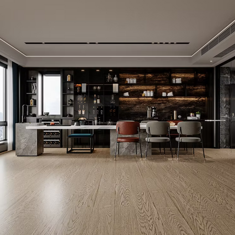 Cashmere 6-1/2" Engineered Hardwood Flooring -$7.95 Sq.Ft (Sold Per Box)