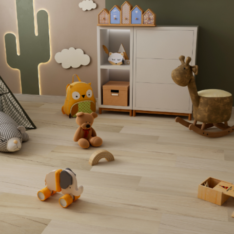 Northern Oak 5mm Vinyl Flooring -$4.89 Sq.Ft (Sold per box) Grandeur