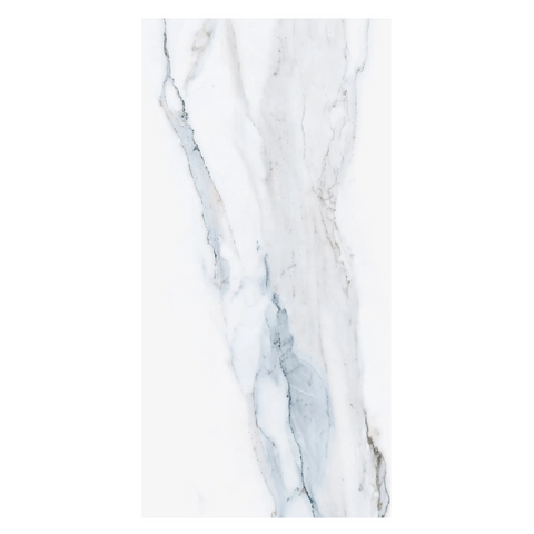 Eden Statuario Polished 24"x48" Porcelain Tile -$3.79 Sq.Ft (Sold per box)