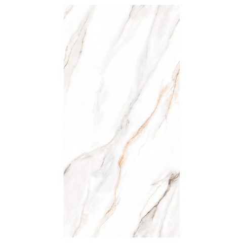Senso White Polished 24"x48" Porcelain Tile -$3.99 Sq.Ft (Sold per box)