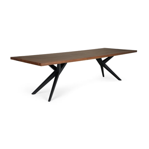 114" Straight Edge-Dining Table XC