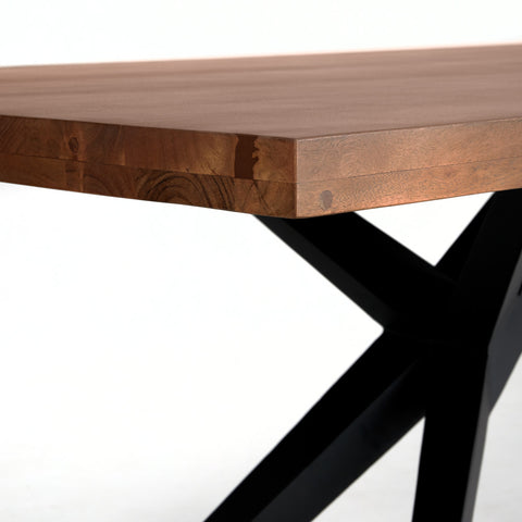 114" Straight Edge-Dining Table XC