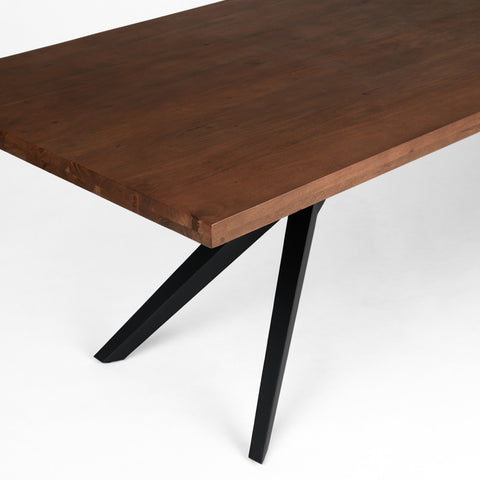 114" Straight Edge-Dining Table XC