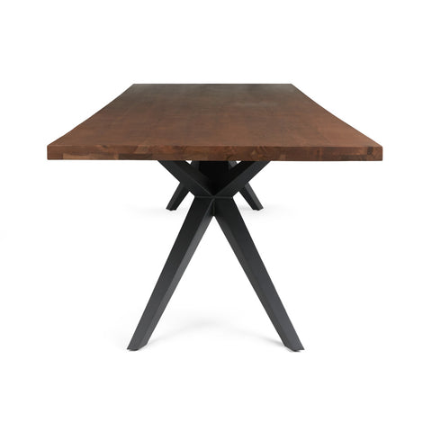 114" Straight Edge-Dining Table XC