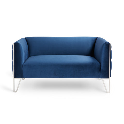 Vermont Blue Velvet - Love Seat XC