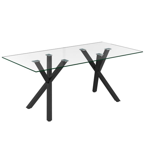Stark Rectangular Black -Dining Table WW
