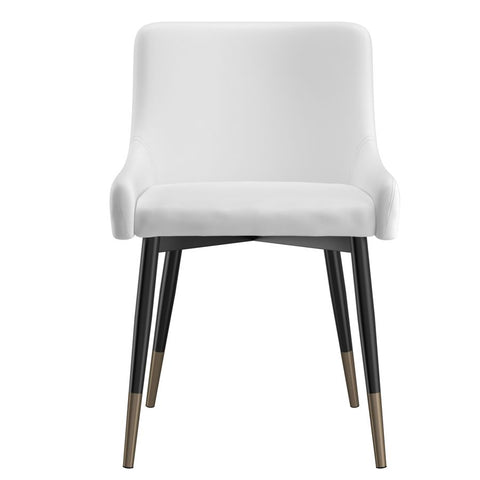 Xander White Faux Leather -Dining Chair WW (Set Of Two)