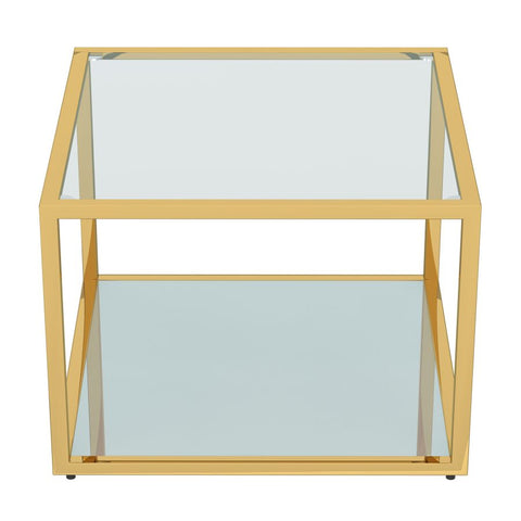 Casini 3pc Multi-Tier Gold -Coffee Table WW