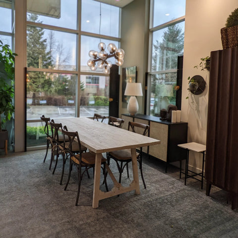 Metal Crossback With Cognac Seat-Dining Chair