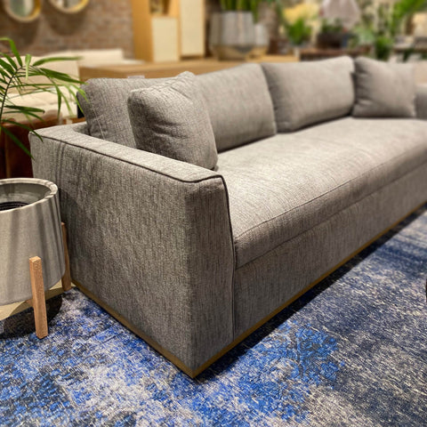 Anderson Woven Charcoal- Sofa