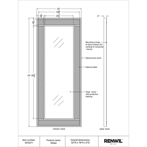 Wilder - Mirror Renwil