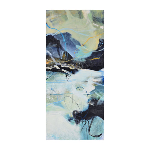 Aquarius - Art Canvas (Set of Two) Renwil