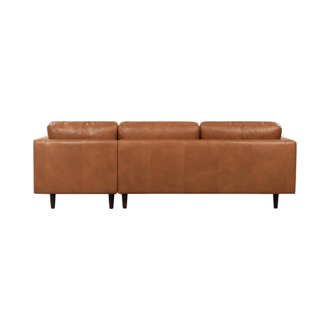 Georgia Right Leather- Sectional Sofa