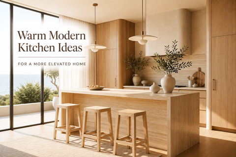 Warm Modern Kitchen Ideas For A More Elevated Home