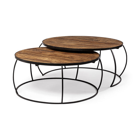 Clapp Brown - Coffee Table Mercana (Set Of Two)