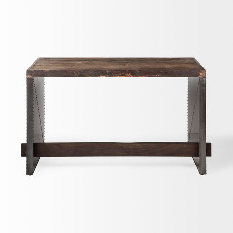 Orwell Reclaimed Wood Desk -2