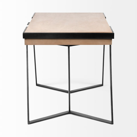 Steinbeck Solid Mango Wood Desk -3