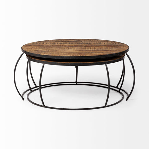Clapp Brown - Coffee Table Mercana (Set Of Two)