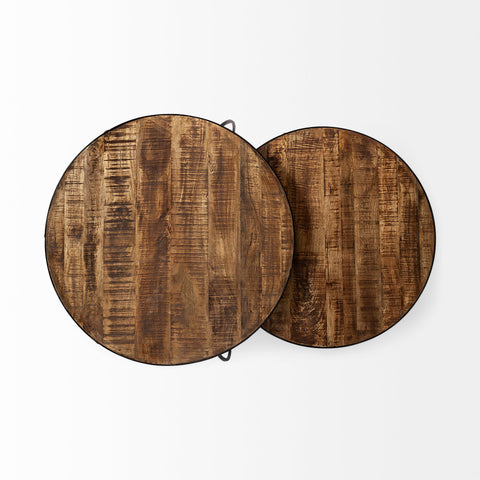 Clapp Brown - Coffee Table Mercana (Set Of Two)