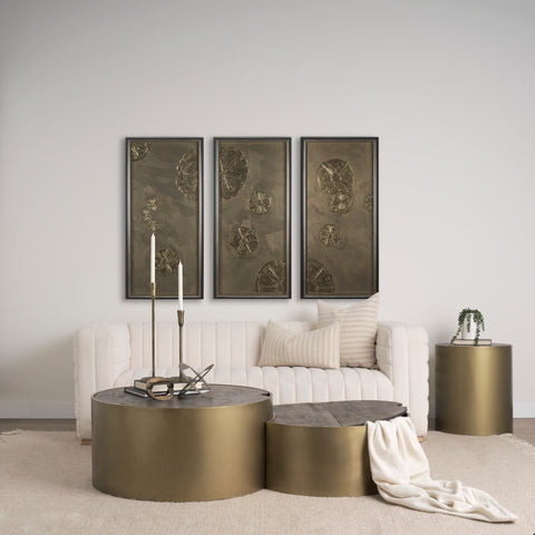 Eclipse Antique Brass - Coffee Table Mercana (Set Of Two)