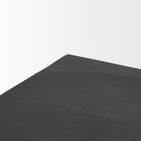 Dark gray fabric on a white background