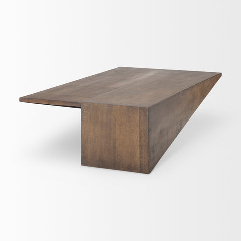 West  Medium Brown - Coffee Table Mercana