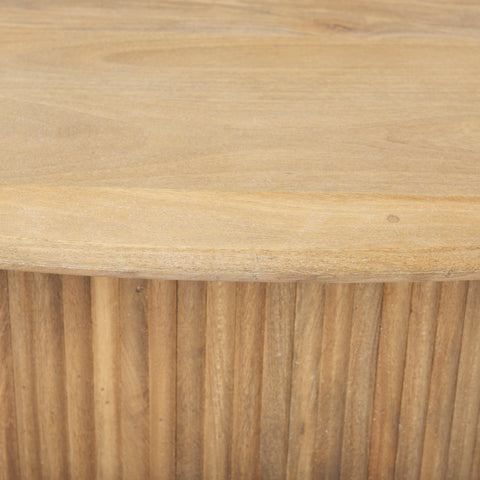 Terra Light Brown Oval - Coffee Table Mercana