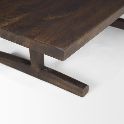 Viktor Dark Brown - Coffee Table Mercana