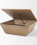 modern square coffee table wood