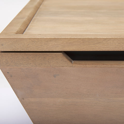 modern square coffee table wood